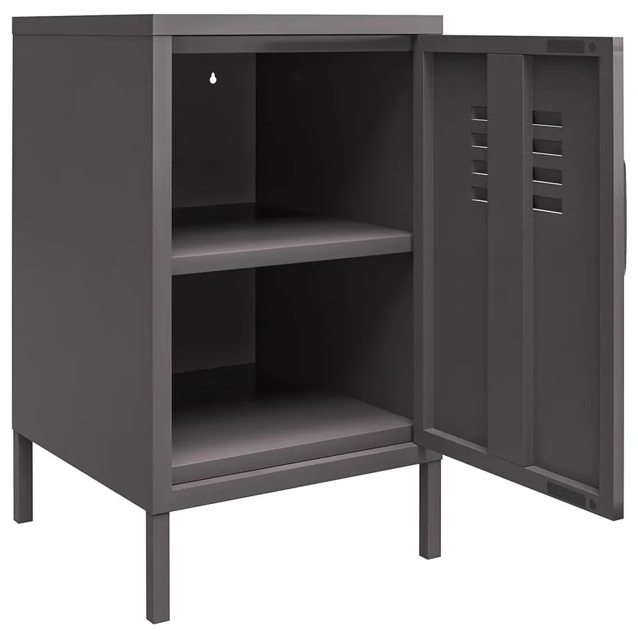 Szürke fém éjjeliszekrény Bradford – Støraa