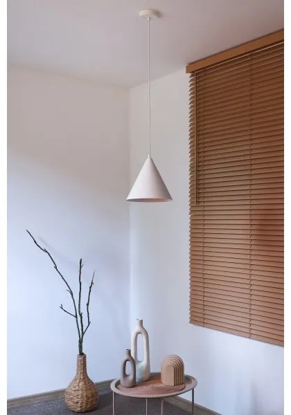 Duolla - Zsinóros csillár IRONLINE 1xG9/3W/230V átm. 25 cm fehér