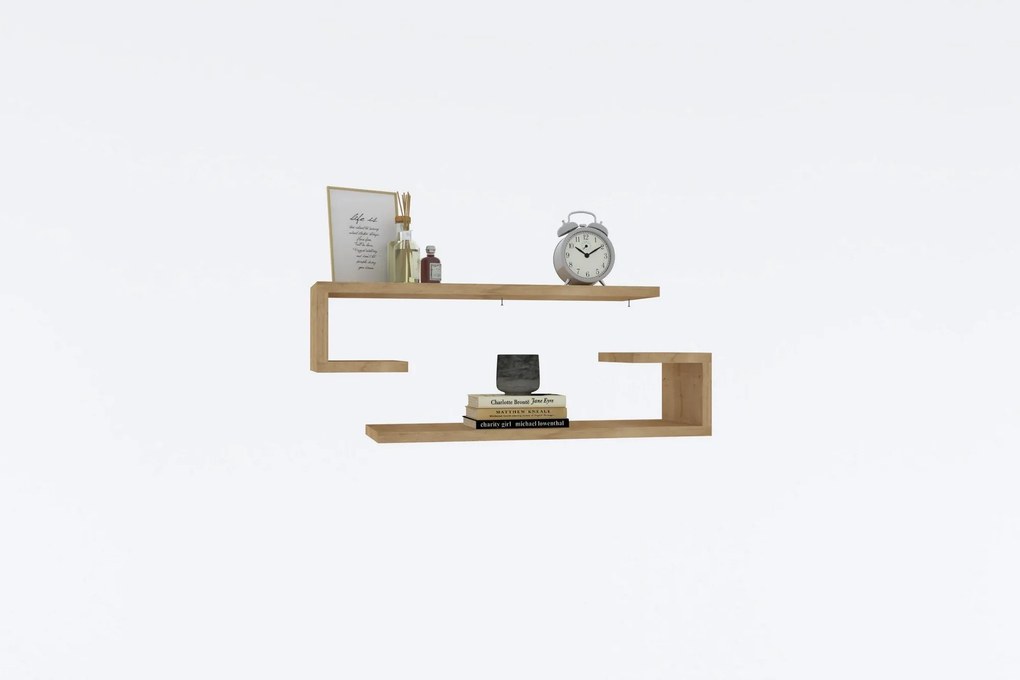 Fali polc Eldo Sapphire Oak