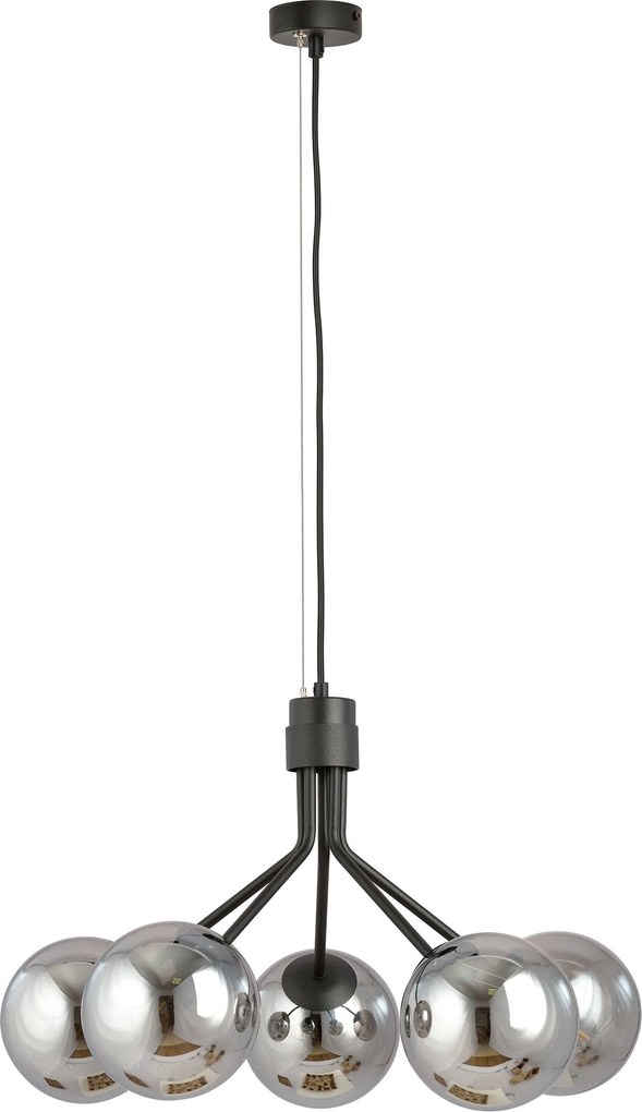 Emibig modern függeszték nova fekete grafit emi1140/5