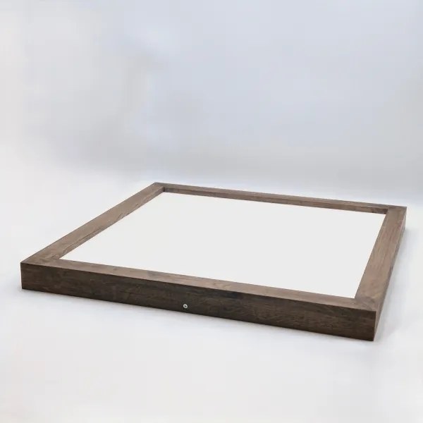 Brilagi-LED Fürdőszobai lámpatest WOODY FRAME LED/40W/230V 60x60 cm IP44 tölgy, dió