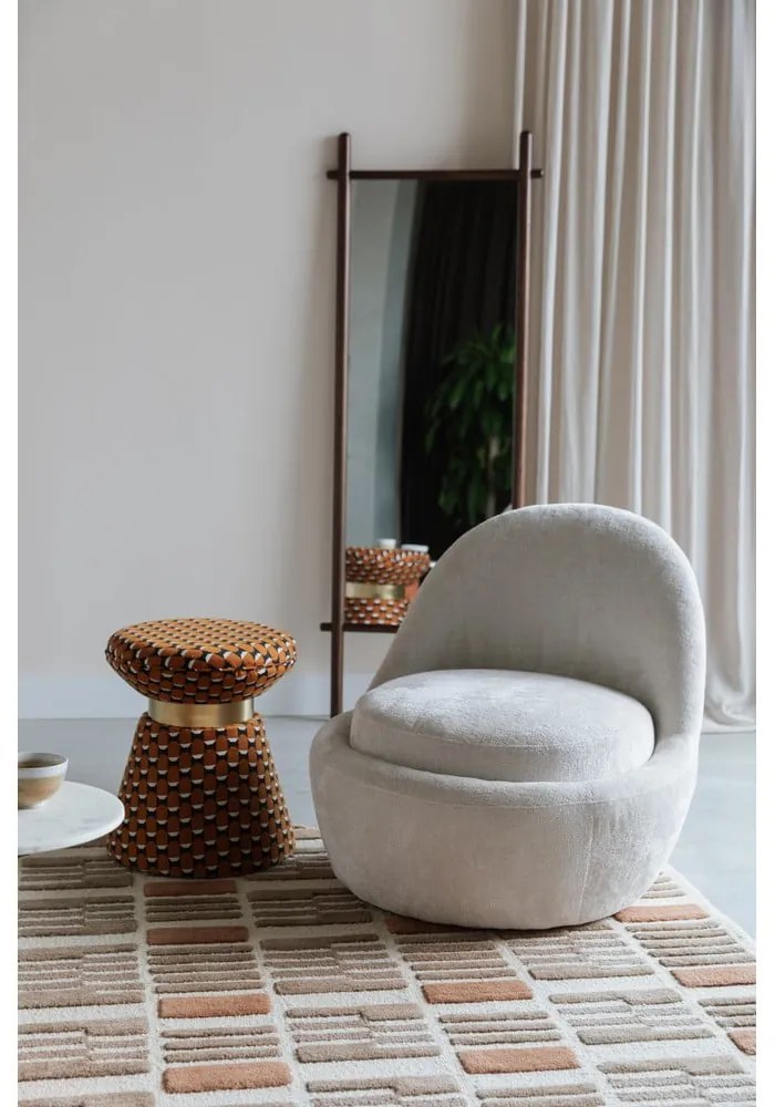 Rózsaszín fotel Nash – White Label