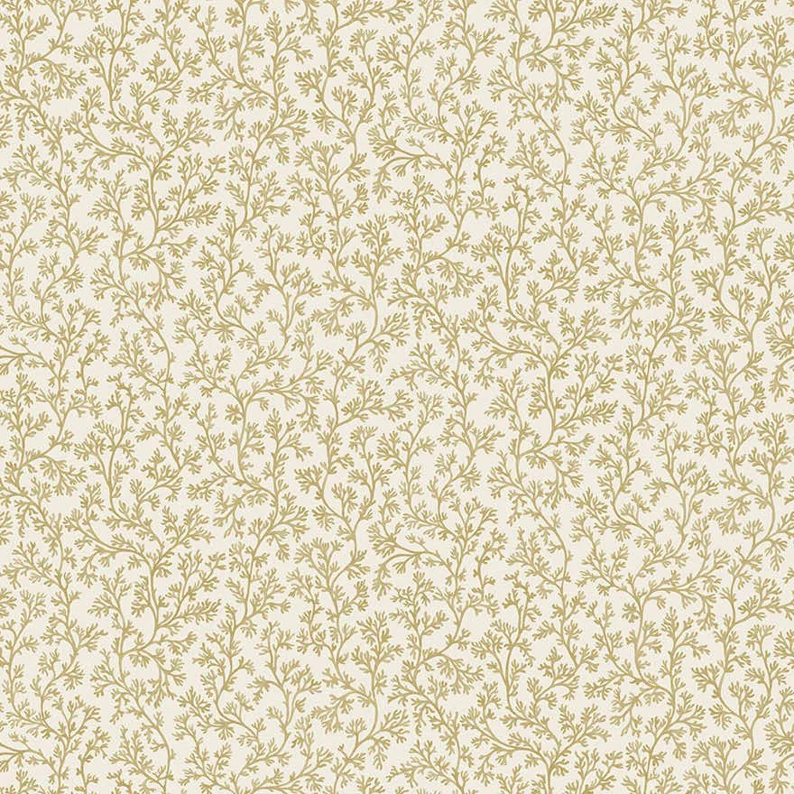 Holden Decor Wanderlust Posidonia okkersárga korallos vlies tapéta – 92043