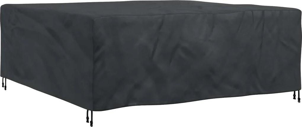 vidaXL Bútor takaró Egyszínű Fekete 200 x 190 x 85 cm 420D