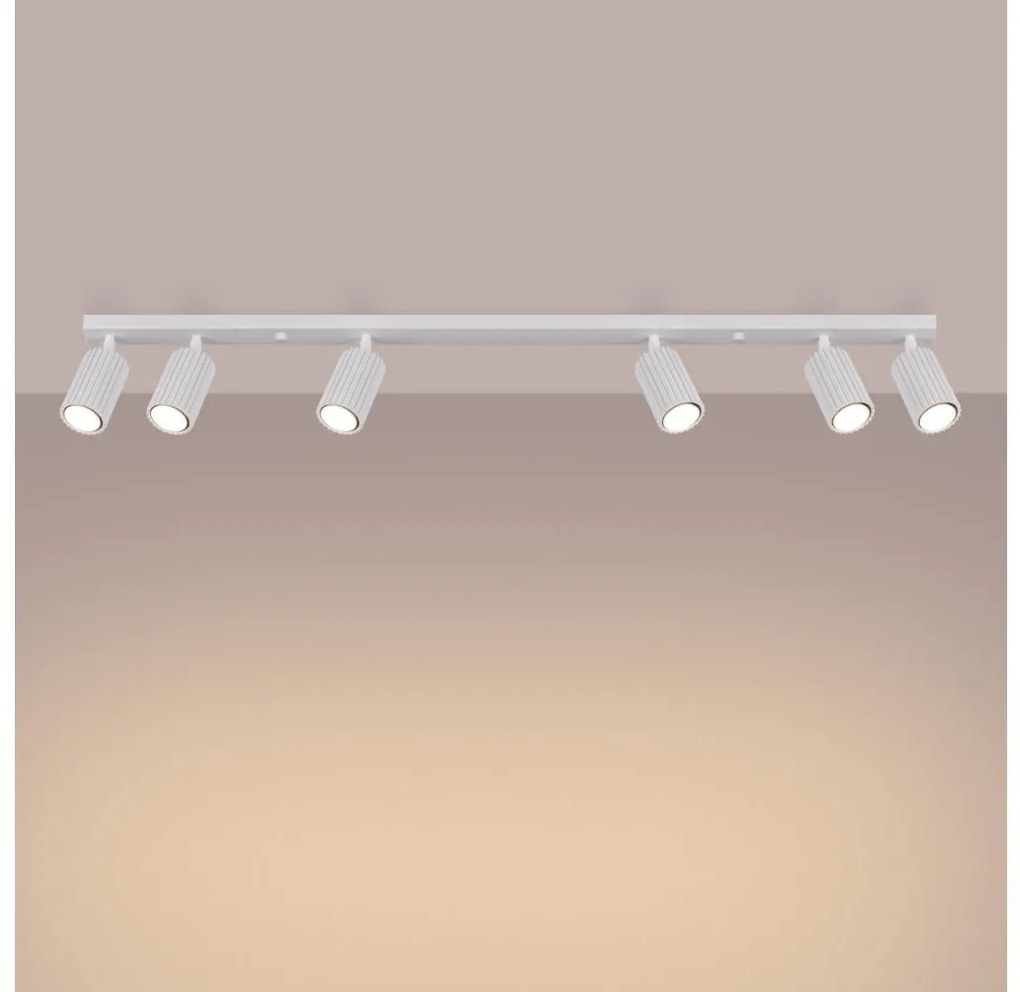 Brilagi - Spotlámpa CRESTO 6xGU10/10W/230V fehér