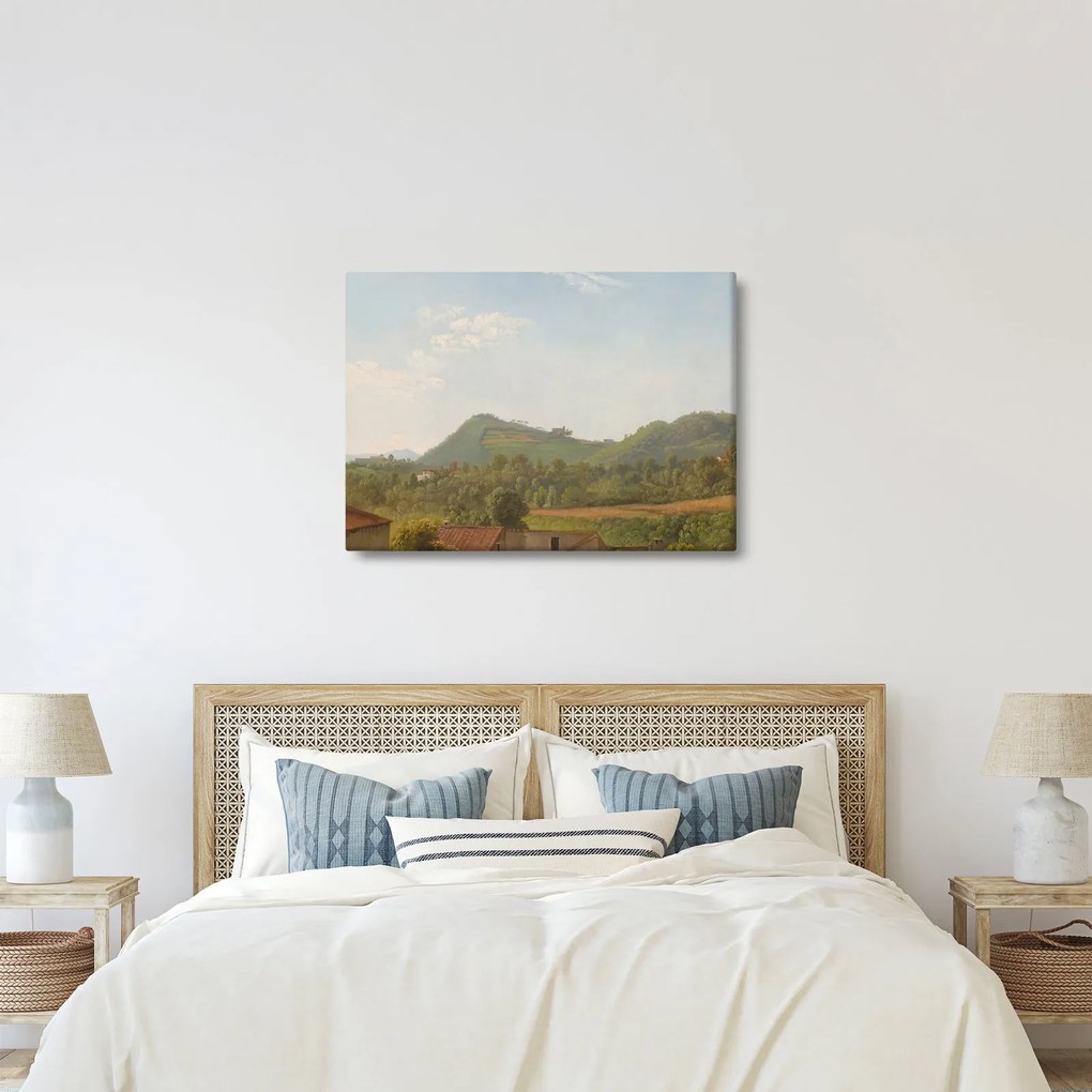 Kép - Simon Denis, View Near Naples, reprodukciók (70x50 cm)