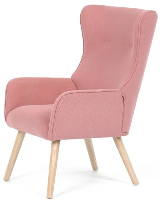 Rózsaszín Kordbársony U-Fotel. AK-314 PINK2