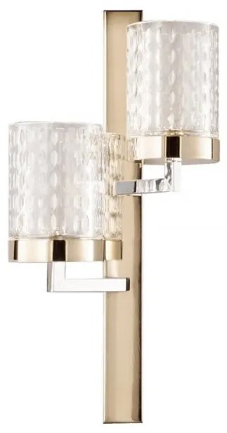 ITALAMP 725-AP2 QUARZO Kristály Fali Lámpa LED IP20