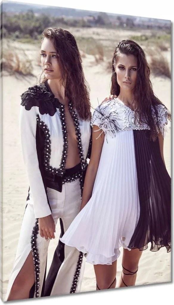 Vászonkép 80x120 Csinos nők Csajok Nagymamák