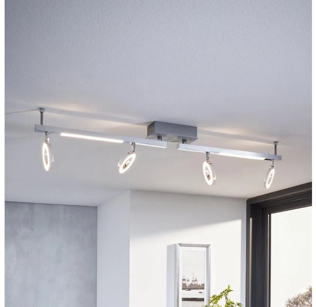 Eglo 96182 - CARDILLIO 1 spotlámpa 4xLED/3,2W + 2xLED/3,3W/230V