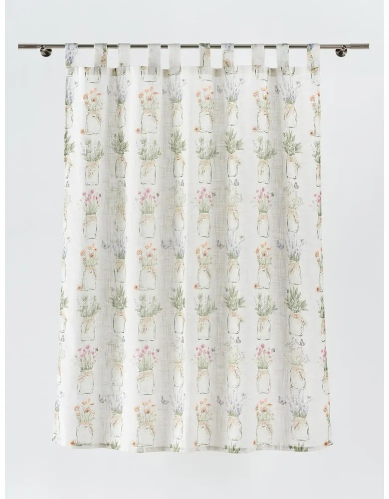 Krémszínű függöny 140x160 cm Cassia – Mendola Fabrics