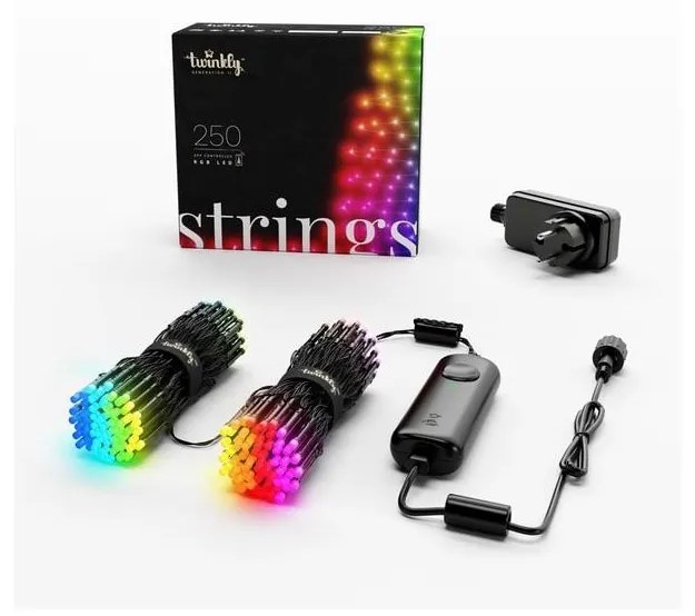 Twinkly TWS250STP-BEU - LED RGB Kültéri karácsonyi lánc 250xLED 23,5m IP44 Wi-Fi