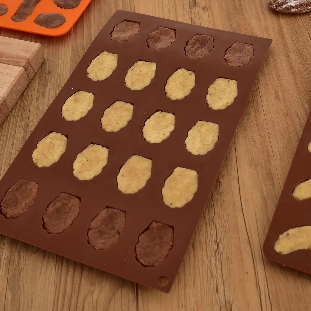 Szilikon madeleine sütőforma 17,5x29,5 cm – Orion