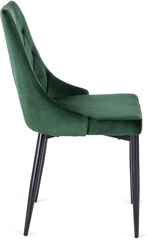 Zöld Bársony Étkezőszék CORK