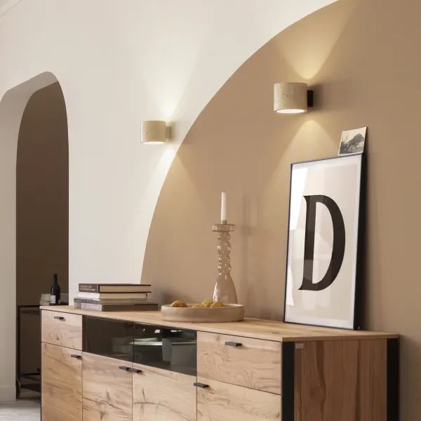 Schöner Wohnen 12542-42 - TRAVENTA fali lámpatest 1xG9/10W/230V beton