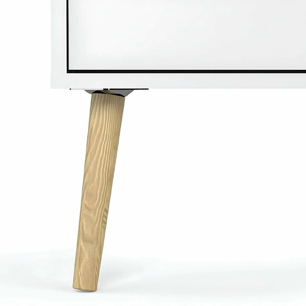 OSLO 75391 TV-állvány, fehér