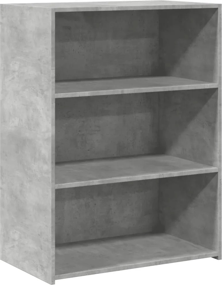 vidaXL betonszürke szerelt fa tálalószekrény 70 x 41 x 93 cm