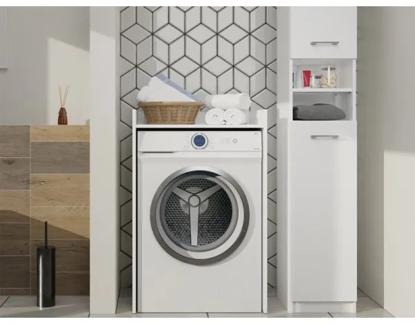 Mosógép szekrény POLA 98x64 cm fehér