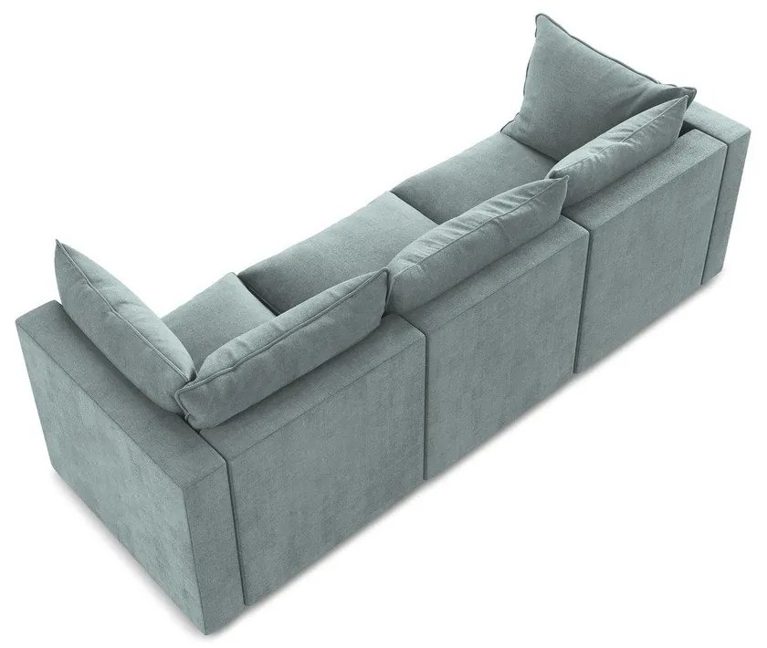 Kék kanapé 255 cm Manao – Makamii