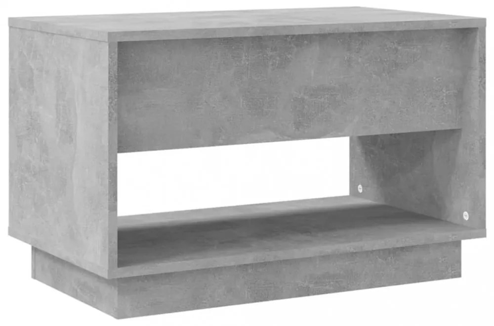 betonszürke szerelt fa TV-szekrény 70x41x44 cm