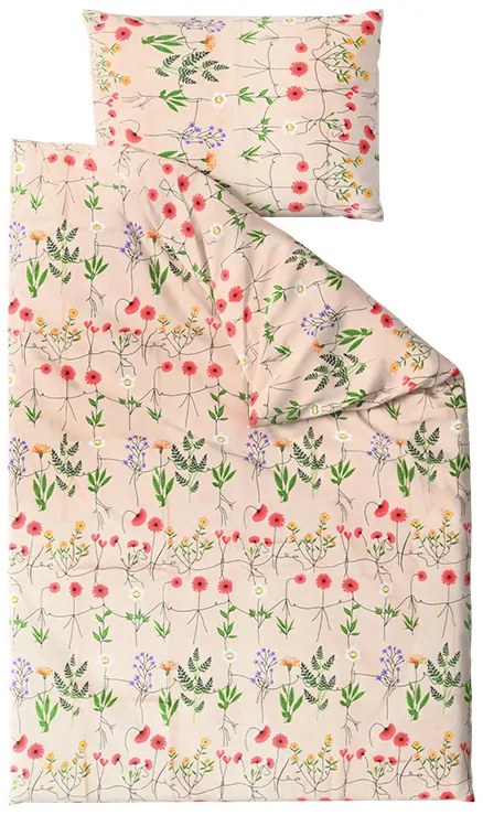 HERBAR BLEND bézs pamut ágyneműhuzat Ágyneműhuzat mérete: 70 x 90 cm | 140 x 220 cm