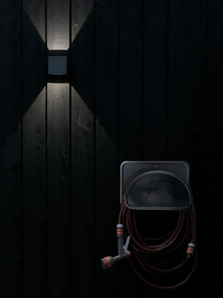 MARKSLÖJD 106521 ARGOS Modern Kültéri Fali Lámpa Antracit LED IP44