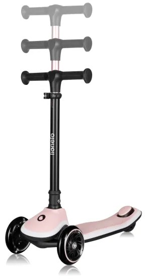 Lionelo - Gyerek roller MEY 3xAAA Pink Rose