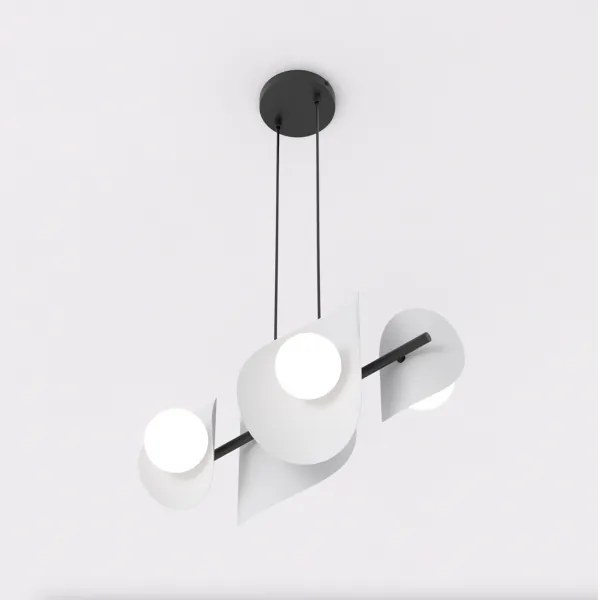 ELEMENTI kábeles csillár 4xG9/8W/230V szürke