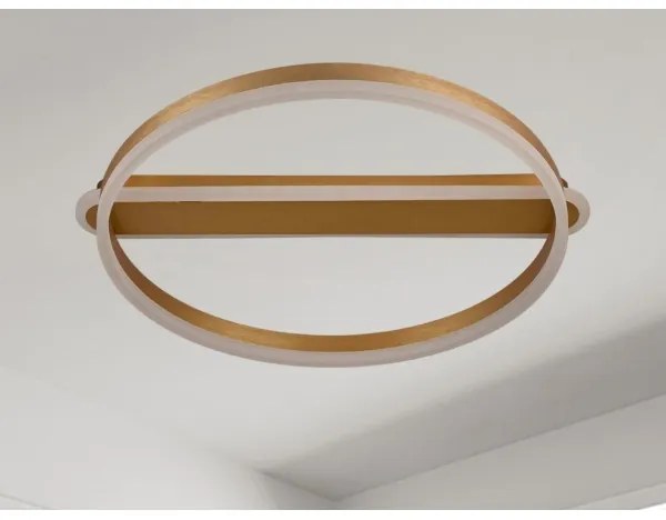 Fényerőszabályozható LED mennyezeti lámpa LED/60W/230V 3000-6500K + távirányító