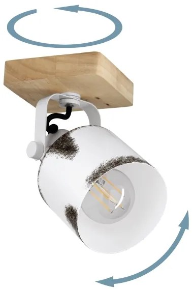 Eglo 43921 - Spotlámpa KILBURN 1xE27/40W/230V