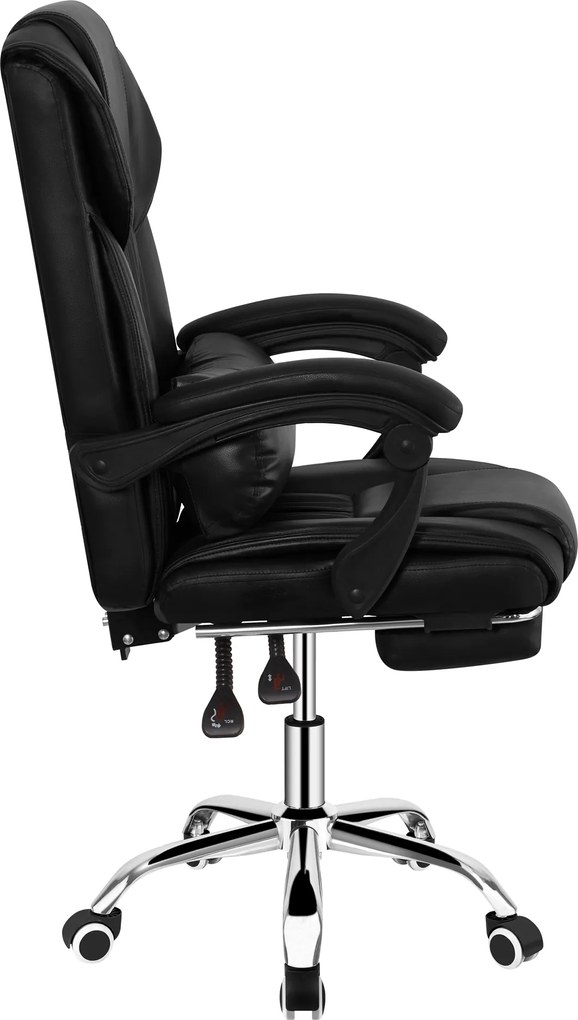 Irodai szék, fekete textilbőr, ARNAUD 2 NEW