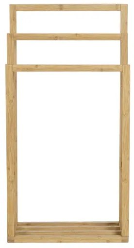 WENKO 25629100 - BAMBUSA törölközőtartó állvány 42,5x82 cm barna