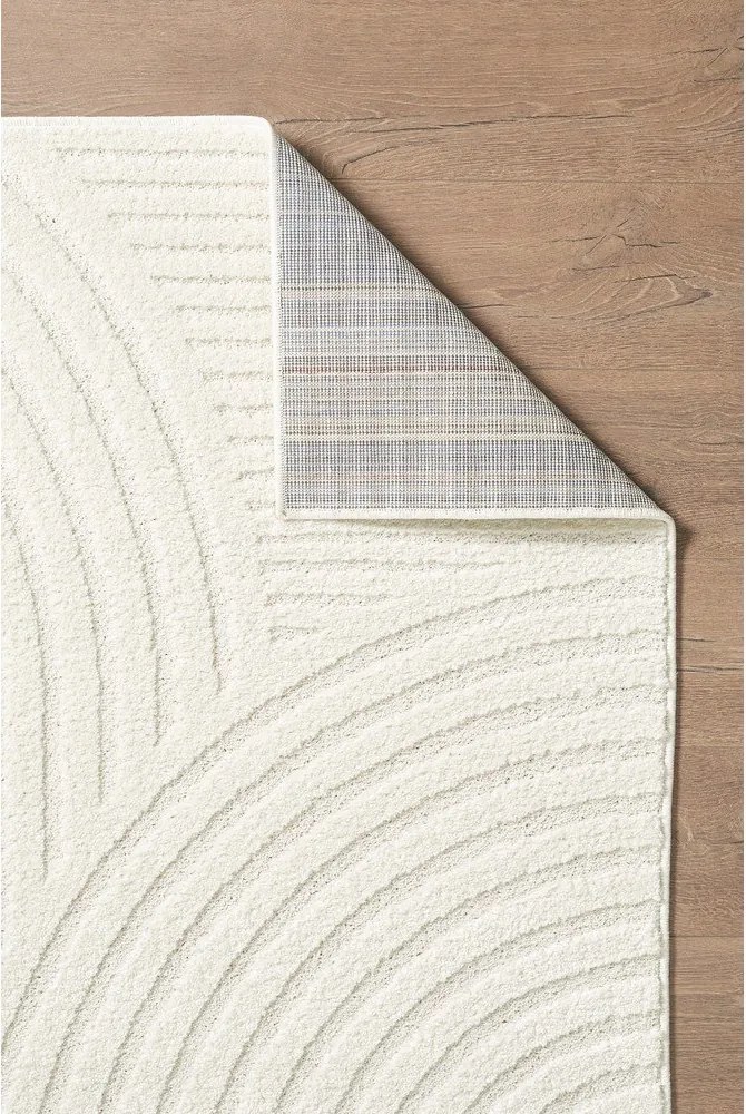 Krémszínű szőnyeg 160x230 cm Whirl – ESTE