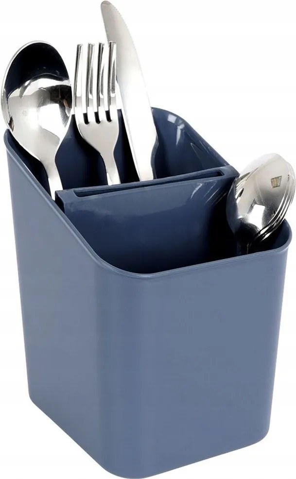 Csepegtető Evőeszköz Tartó Állvány Konyhai Szárító Szürke Betéttel