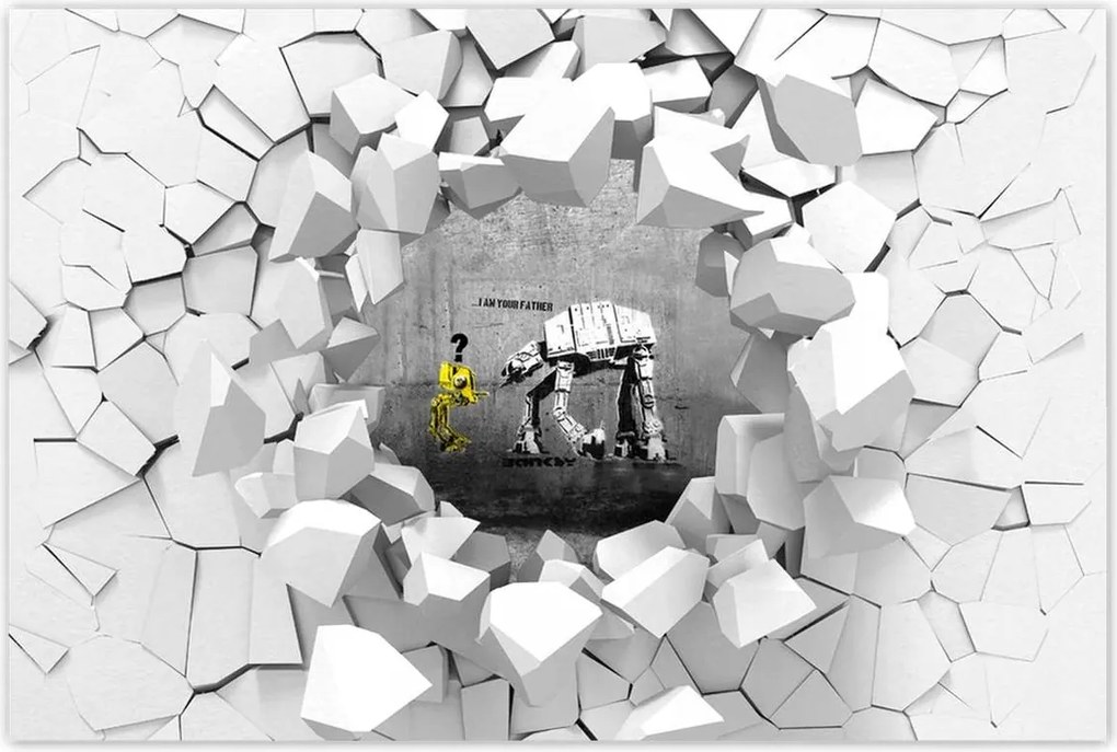 Poszterek 60x40 Banksy I am your father