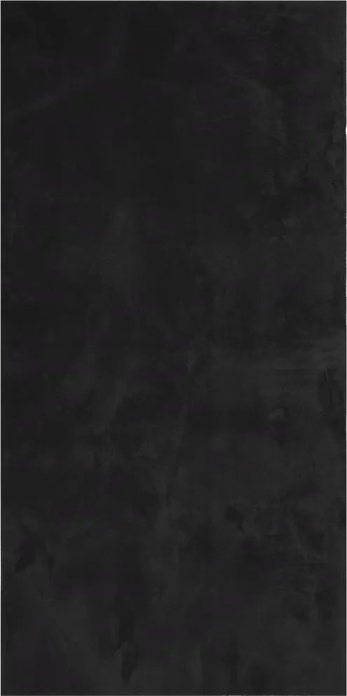 vidaXL HUARTE fekete rövid szálú puha és mosható szőnyeg 100 x 200 cm