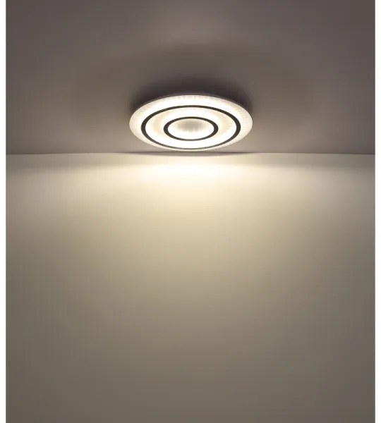 Globo 48042-60W - JAYDEN LED dimmelhető mennyezeti lámpa 60W/230V Ø55 cm fehér + távirányító