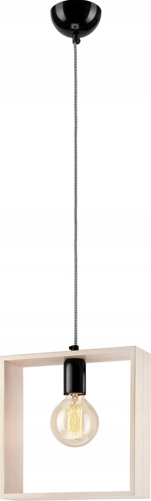 Lamkur LM-1.4.1 Fehér anyag: acél, fa (34935) egylámpás