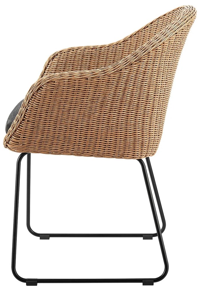 Juskys Rattan fonott székek Cody 2 db