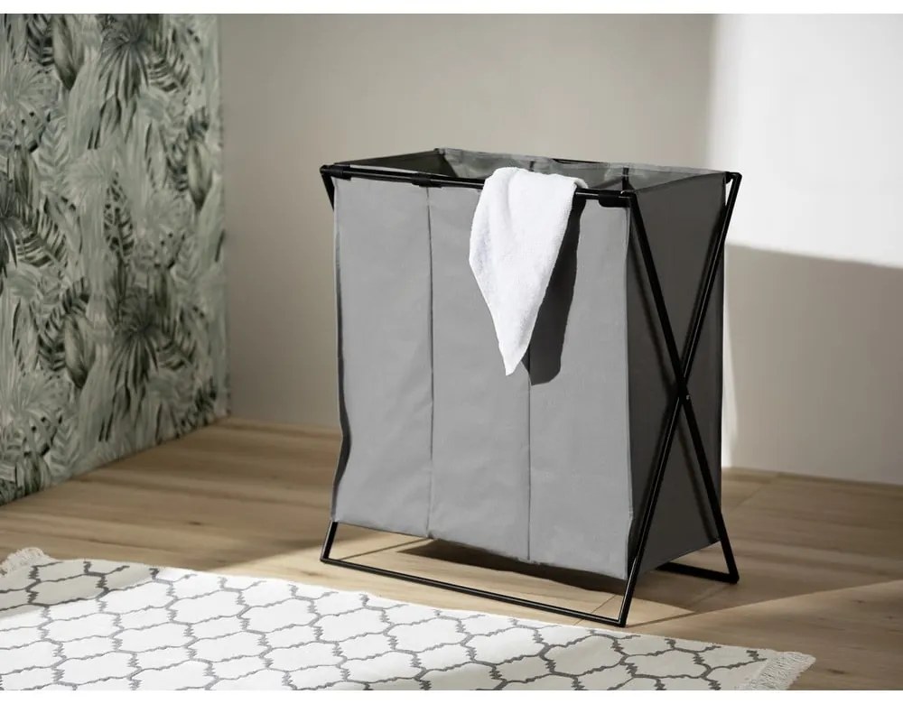 Textil szennyeskosár 145 l Trio – Wenko