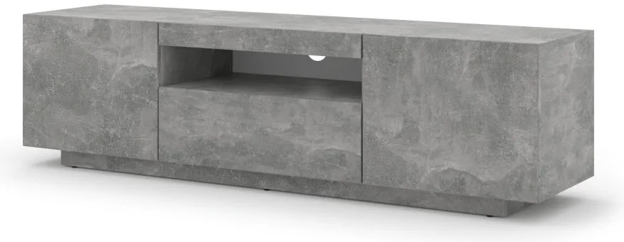 AURA TV Szekrény 150 cm Beton Színben