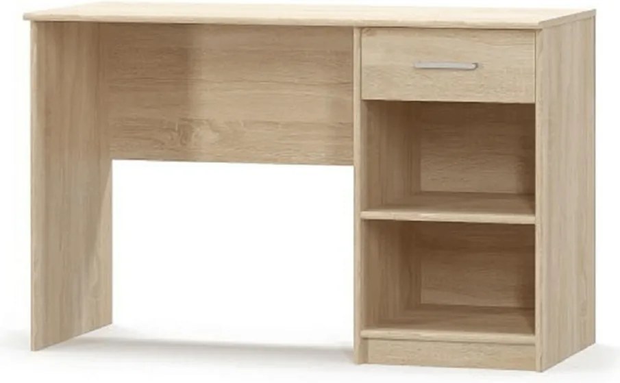 Íróasztal 1S, sonoma tölgyfa, TEYO