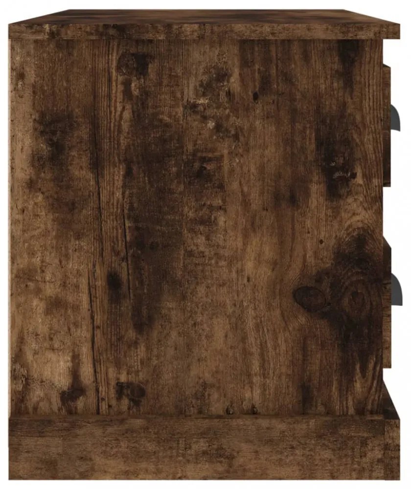 füstös tölgy színű éjjeliszekrény 60x39x45 cm