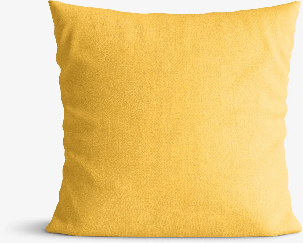 Goldea díszpárnahuzat marbella - mézsárga 40 x 40 cm