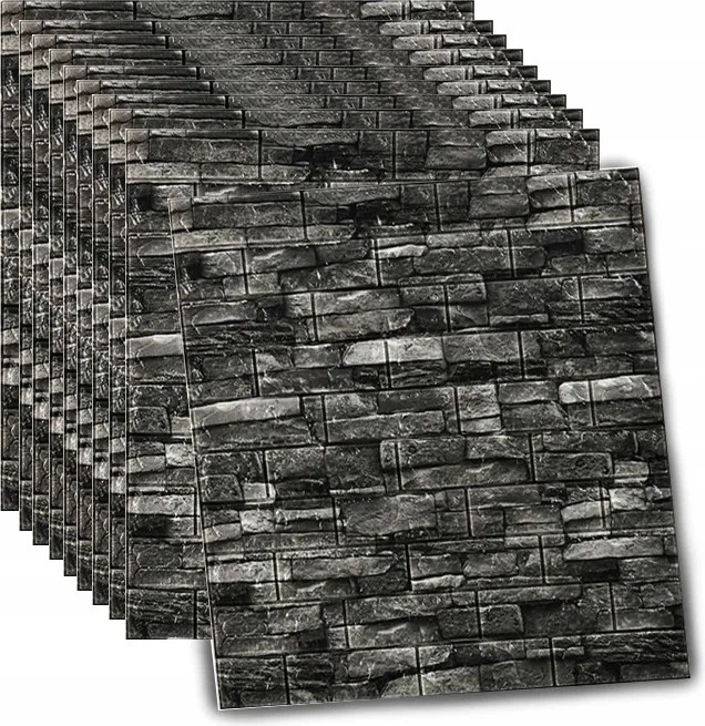 3D Falpanelek Öntapadós Tégla Tapéta #1