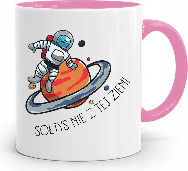 Szolnoknak Rózsaszín Bögre Nem Ebből A Földből Ajándék fényképes nyomattal