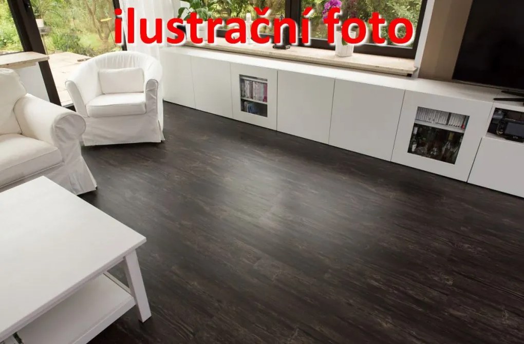 STILISTA Úszó vinyl padló 20m² tölgyfa sötét