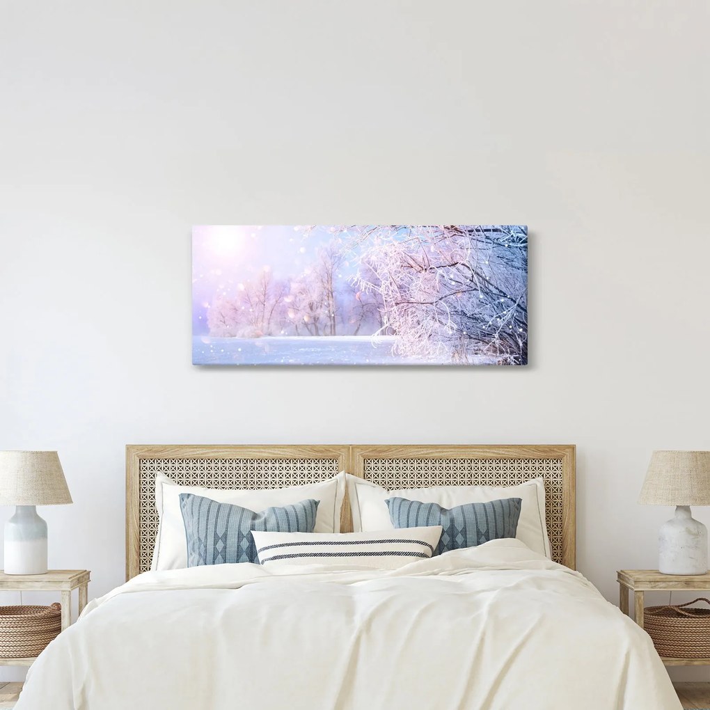 Kép - Fagyos tél (120x50 cm)