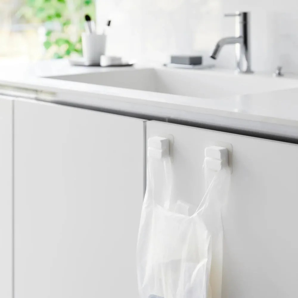 Fehér szilikon multifunkciós tartó szett 2 db-os Film Hook – YAMAZAKI