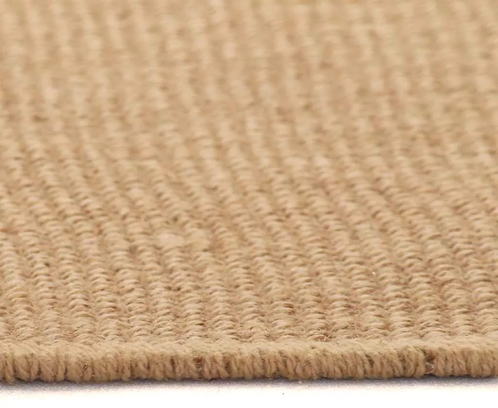 vidaXL természetes színű juta szőnyeg latex hátoldallal 70 x 130 cm